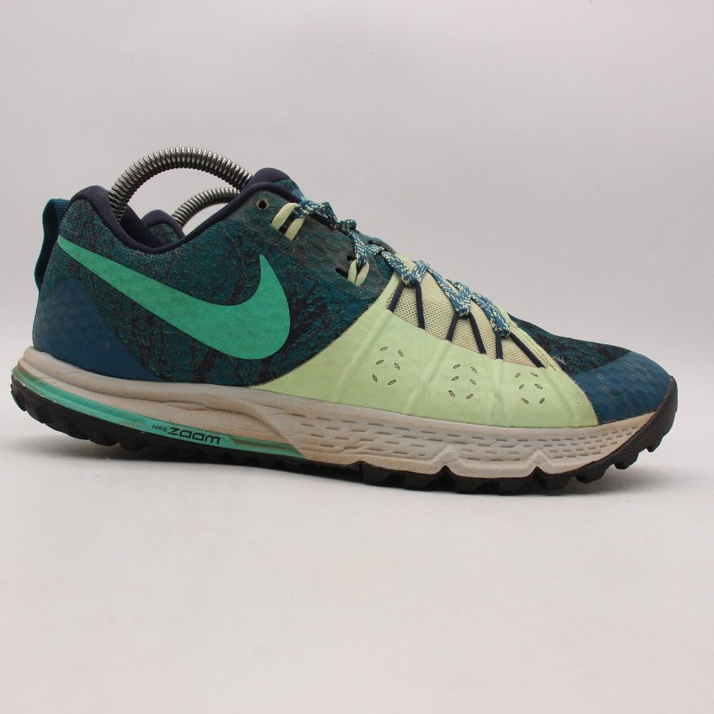 Nike Zoom Wildhorse 4 Women's Size US 9.5 Trail Running Shoes Blue Sneakers
